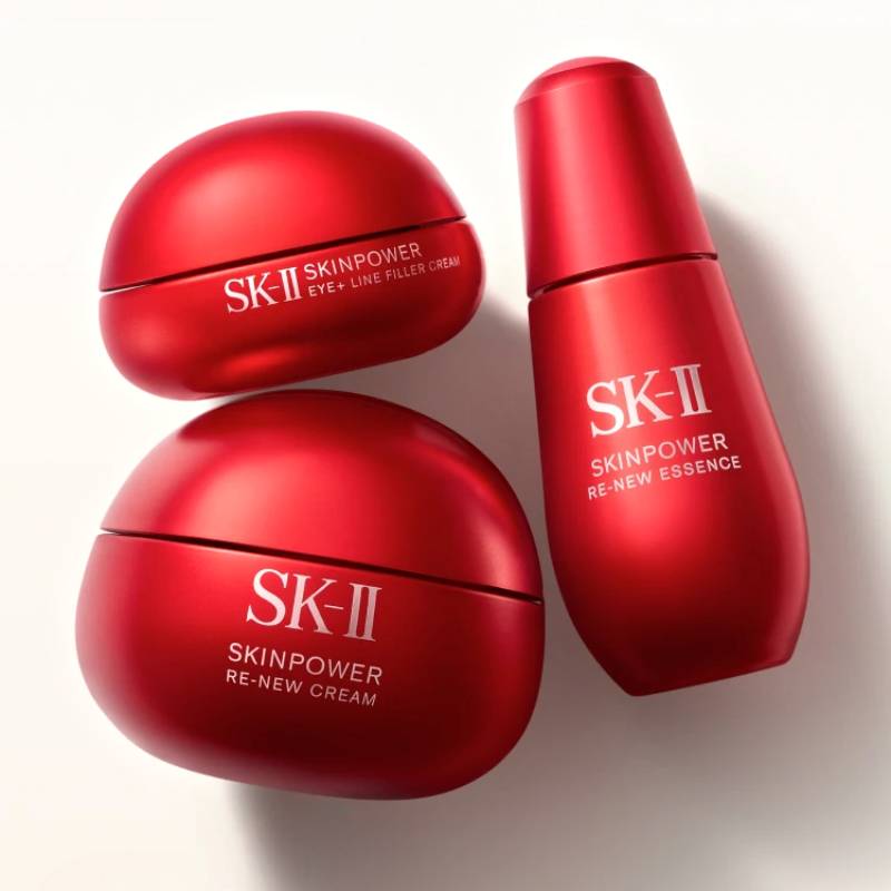 SK-II Skin Power Re-New Cream & Eye Cream Set (Re-New Cream 80g +  Eye + Line Filler Cream 15g)