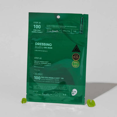VT Cosmetics Pro Cica Reedle Shot 100 2 Step Hydrogel Mask 34.5g x 4pcs