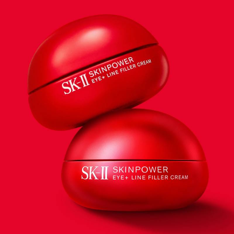 SK-II Skin Power Re-New Cream & Eye Cream Set (Re-New Cream 80g +  Eye + Line Filler Cream 15g)
