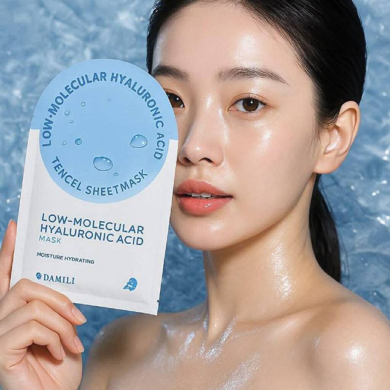 DAMILI Low-Molecular Hyaluronic Acid Mask 10pcs