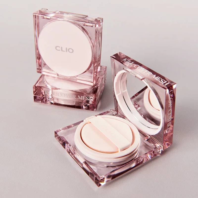 CLIO Kill Cover Almofada Mesh Glow SPF50+ PA++++ 15g + Recarga 15g