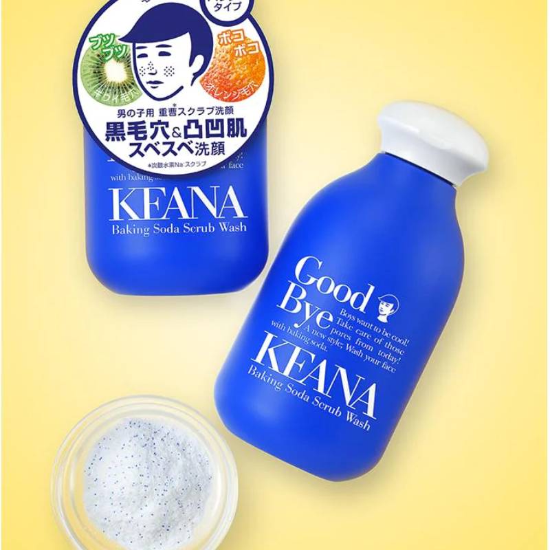 ISHIZAWA LABS นาเดชิโกะ เบคกิ้งโซดา สครับ วอช ฟอร์ เมน เอ็น 100 กรัม