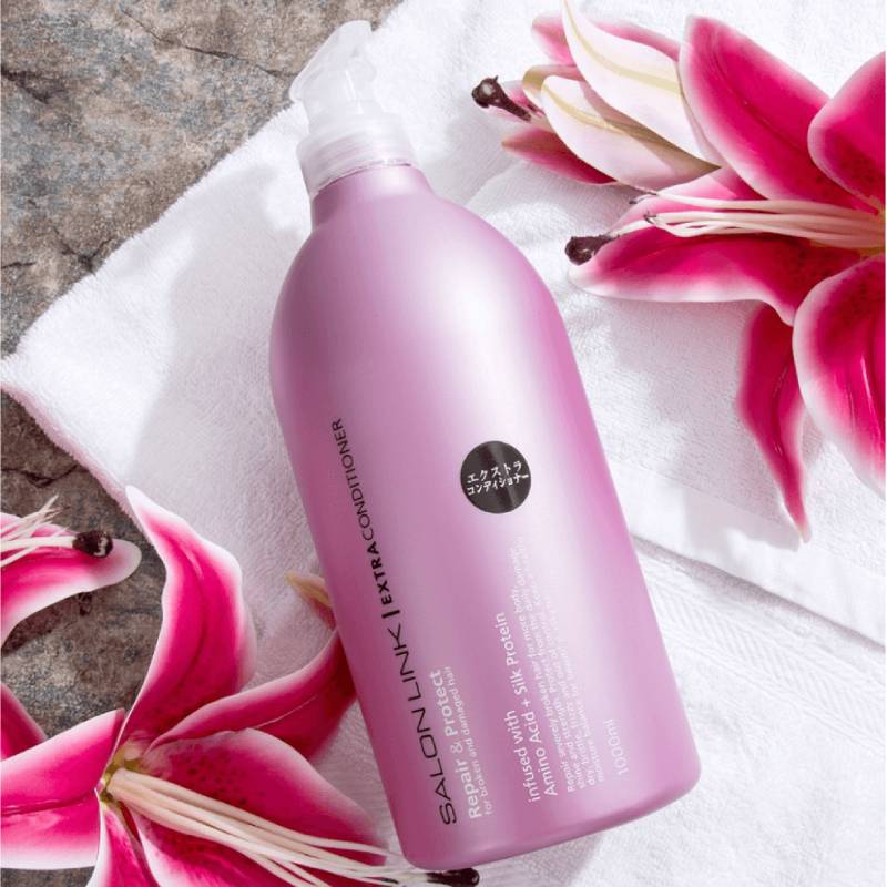 KUMANO COSME Salon Link Condicionador Extra Reparação e Proteção 1000 ml
