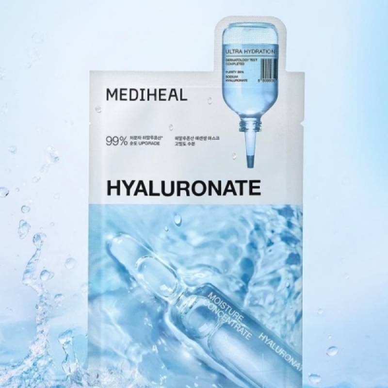 MEDIHEAL Hyaluronate Essential Mask Sheet Ultra Hydration 24ml x 10pcs