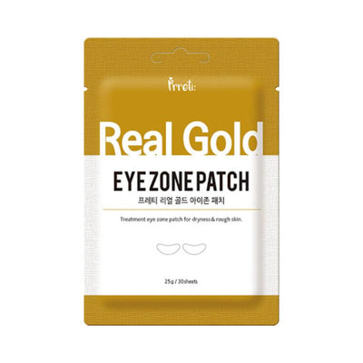 Prreti Mặt Nạ Mắt Real Gold Eye Zone Patch (Giảm Nếp Nhăn) 30 Miếng/25g