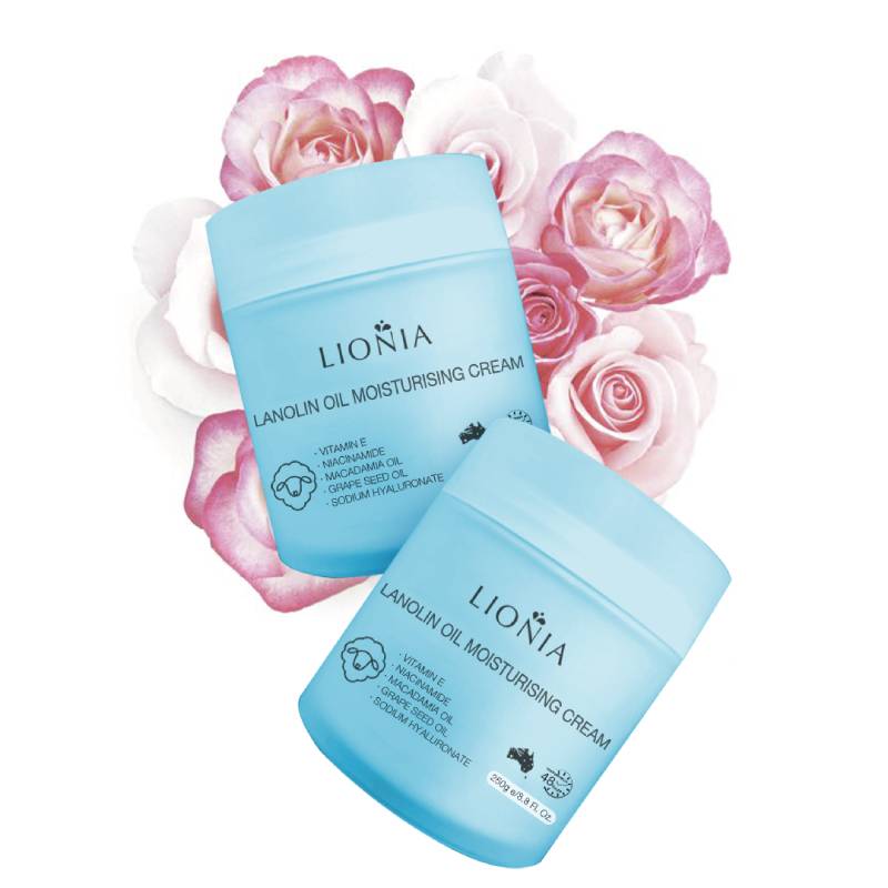 LIONIA Lanolin Oil Moisturising Cream 250g