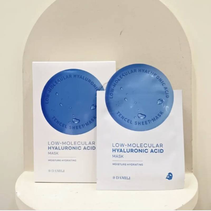 DAMILI Low-Molecular Hyaluronic Acid Mask 10pcs