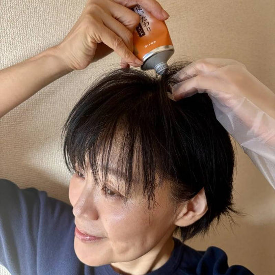 50 MEGUMI Scalp Care Color Treatment (Natural Black) 150g