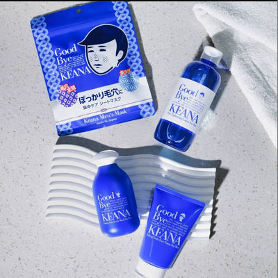 ISHIZAWA LABS Keana Nadeshiko Baking Soda Face Foam Wash For Men 100g