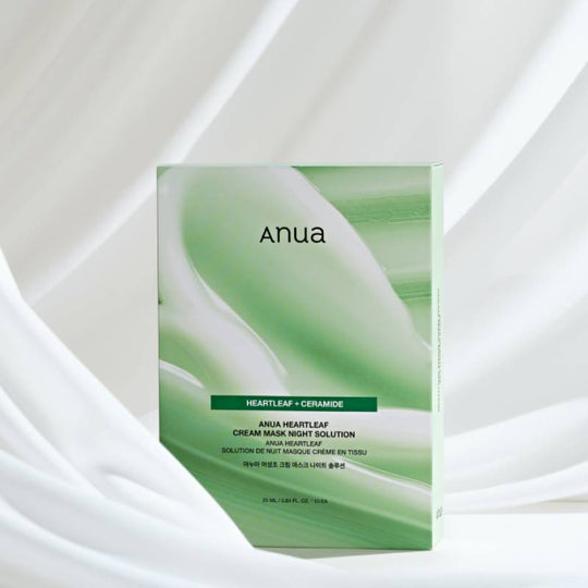 Anua Heartleaf Cream Mask Night Solution 25ml x 10pcs