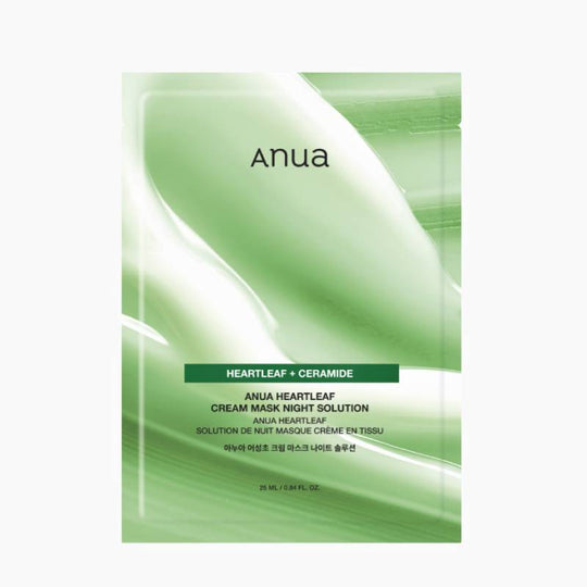 Anua Heartleaf Cream Mask Night Solution 25ml x 10pcs
