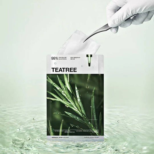 MEDIHEAL Teatree Essential Calming Moisture Mask 24ml x 10pcs