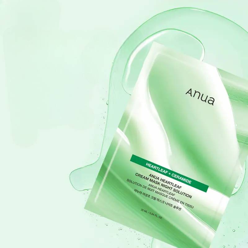 Anua Heartleaf Cream Mask Night Solution 25ml x 10pcs