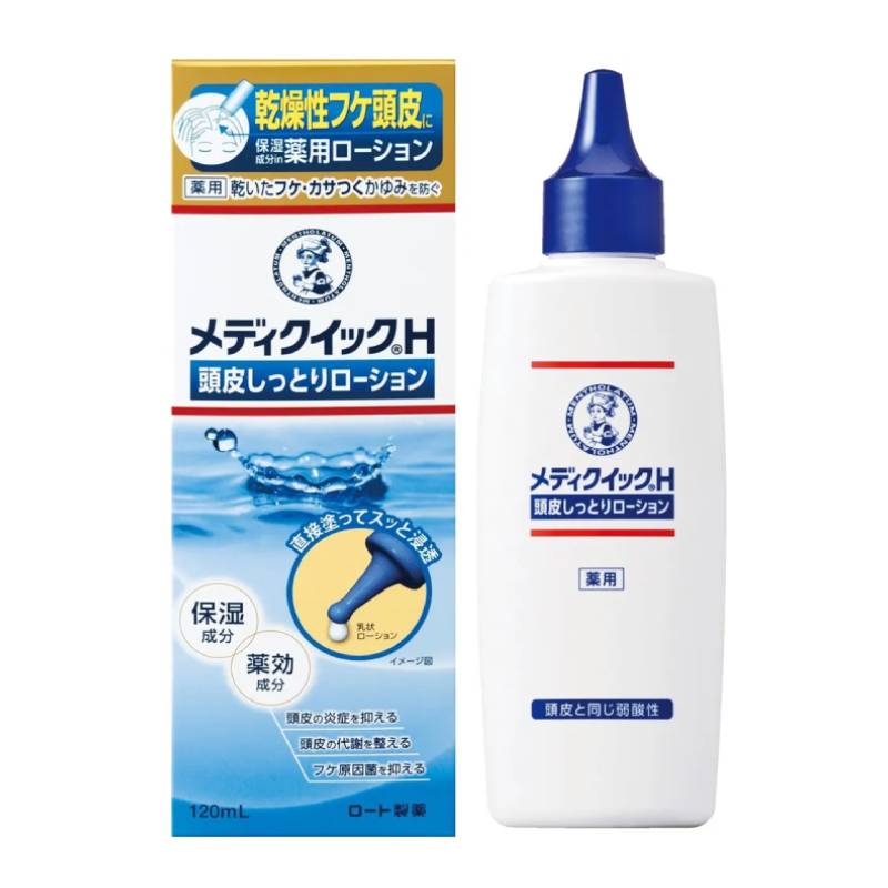 ROHTO Mediquick H Scalp Moisturizing Lotion 120ml