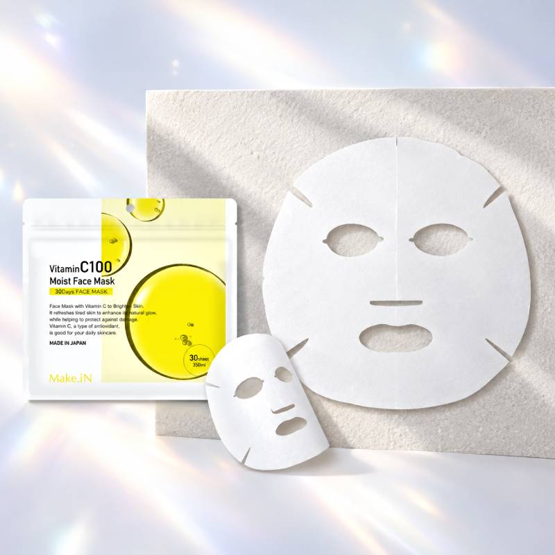 Make.iN Vitamin C100 Moist Face Mask 350ml/30pcs