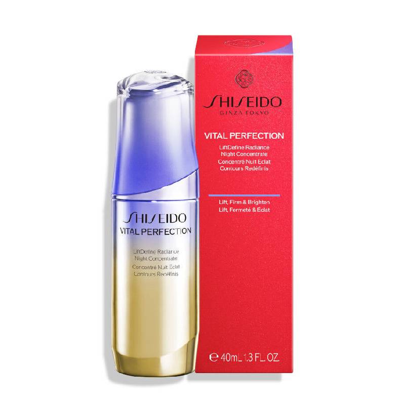 SHISEIDO ไวทัล เพอร์เฟคชั่น ลิฟต์ดีไฟน์ เรเดียนซ์ ไนท์ คอนเซนเทรต 40 มล.