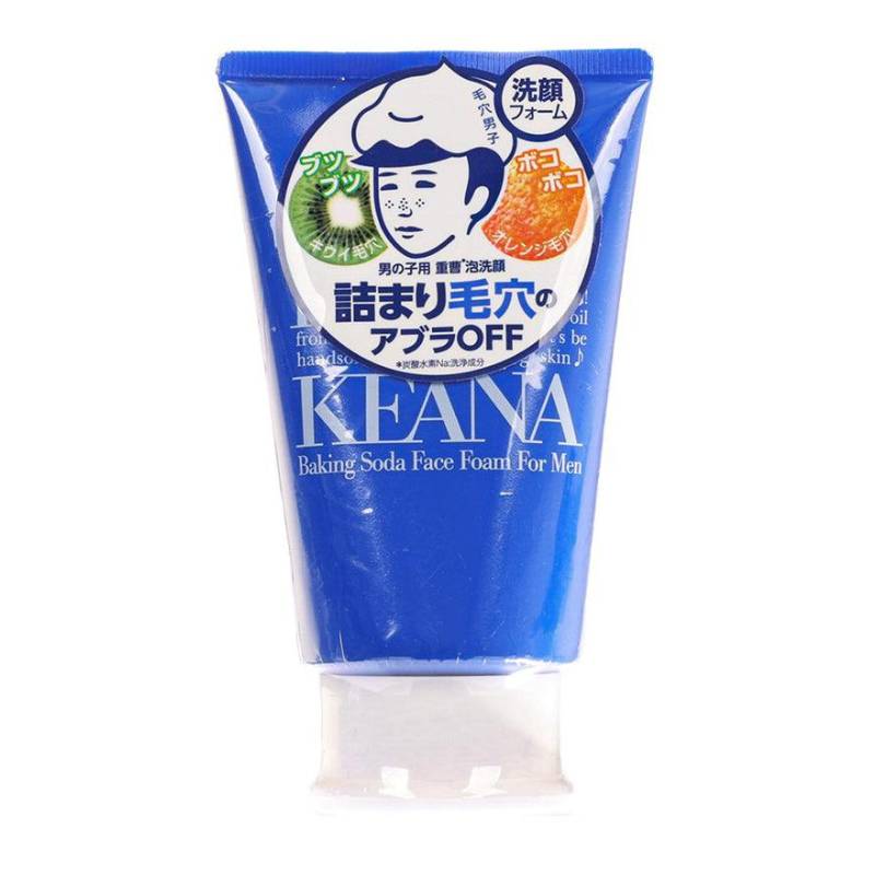 ISHIZAWA LABS Keana Nadeshiko Baking Soda Face Foam Wash For Men 100g