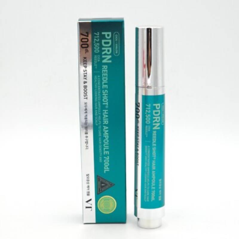 VT Cosmetics PDRN Reedle Shot Hair Ampoule 700dL 15ml