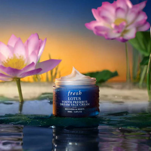 fresh Kem Dưỡng Phục Hồi Da Ban Đêm Lotus Youth Preserve Dream Face Cream 50ml