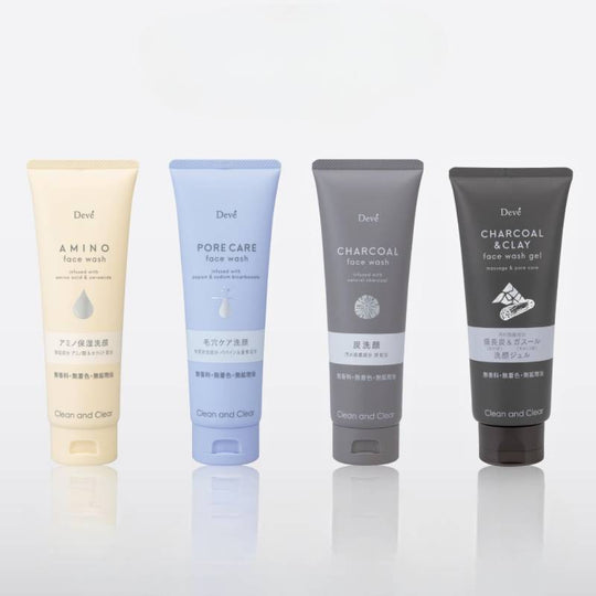 KUMANO COSME Sữa Rửa Mặt Than Hoạt Tính Devé Charcoal Face Wash 170g