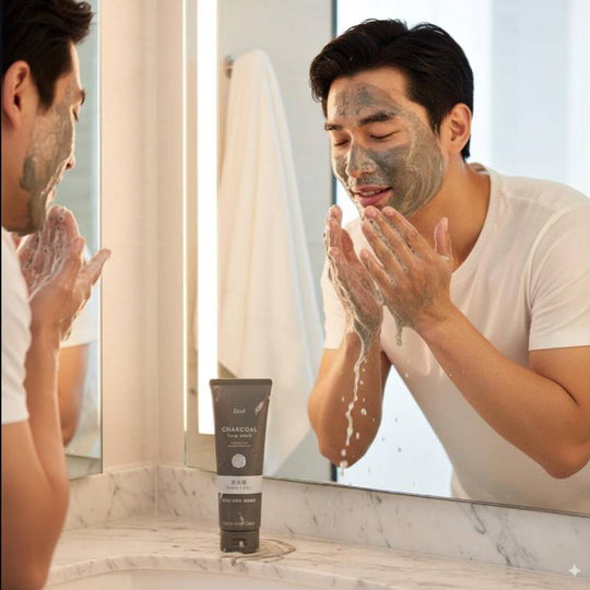 KUMANO COSME Sữa Rửa Mặt Than Hoạt Tính Devé Charcoal Face Wash 170g