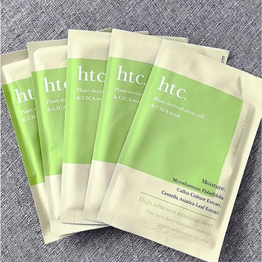 HITO./htc. Plant-derived Stem Cell & CICA Mask 33ml x 10pcs