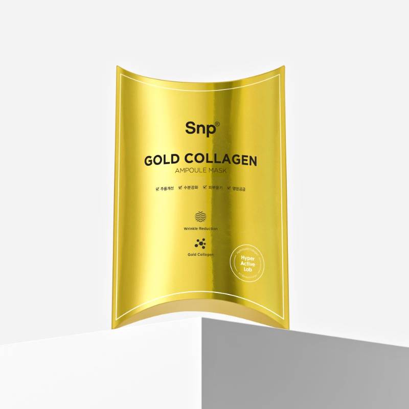 SNP Gold Collagen Ampoule Mask 25ml x 10pcs