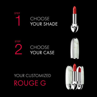 GUERLAIN Rouge G The Laces Customisable Jewel Lipstick Case (#K-doll) 1pc - LMCHING Group Limited