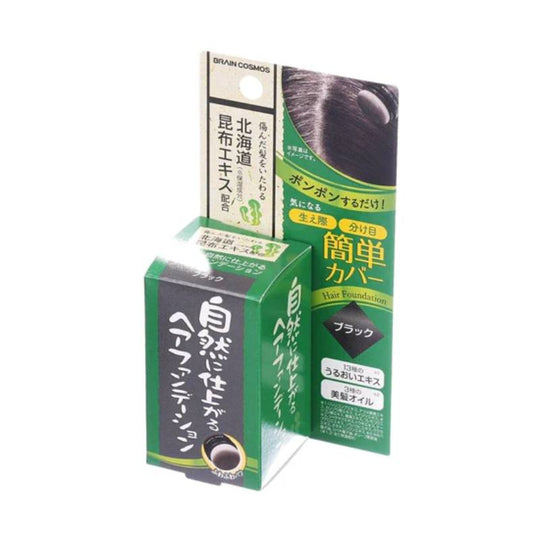BRAIN COSMOS Rishiri Hair Foundation (Black) 5g