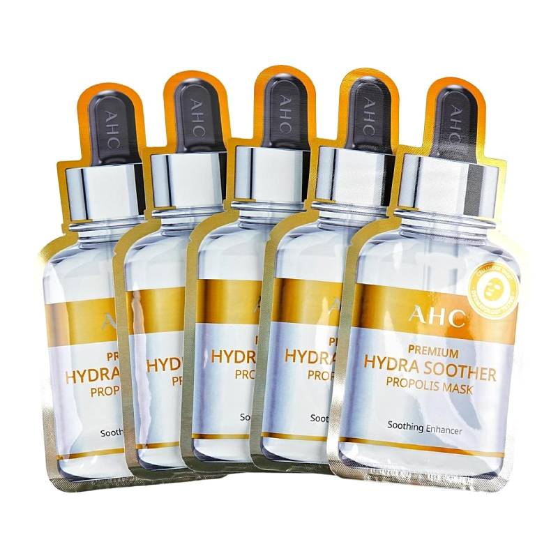 AHC Premium Hydra Soother Propolis Moisturising Mask 5pcs