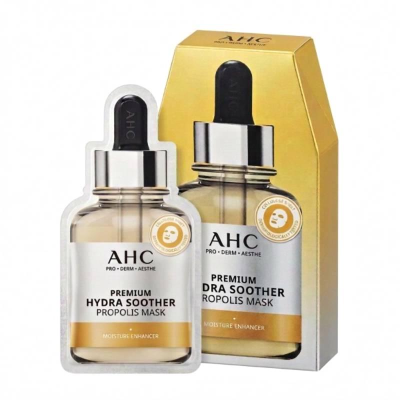 AHC Premium Hydra Soother Propolis Moisturising Mask 5pcs