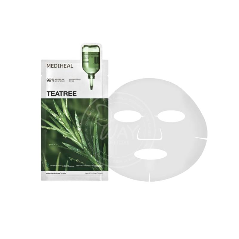 MEDIHEAL Teatree Essential Calming Moisture Mask 24ml x 10pcs