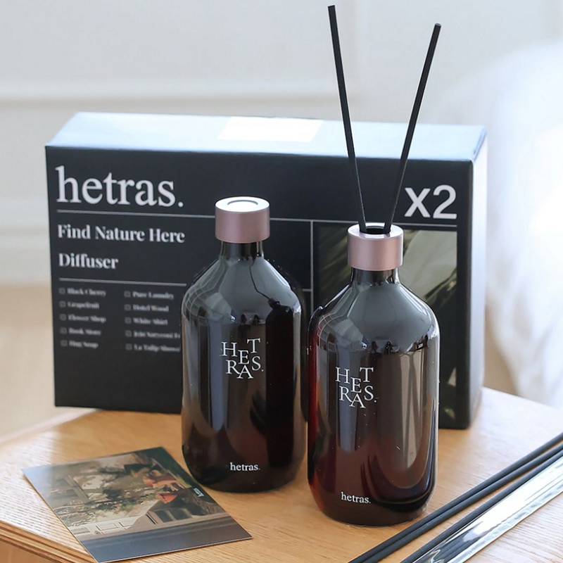 hetras. Premium Diffuser Set (#05 Hug Soap) 500ml x 2pcs