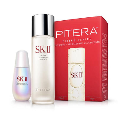 SK-II अल्ट्राउरा केयर एसेंशियल कलेक्शन सेट (2 आइटम)