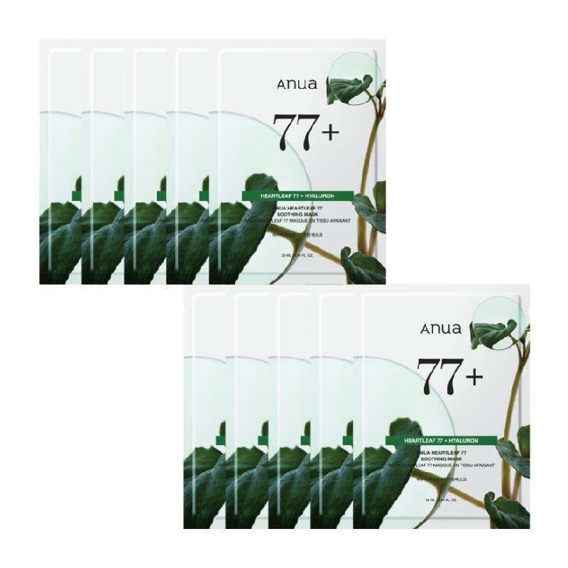 Anua Heartleaf 77 Soothing Mask 25ml x 10pcs