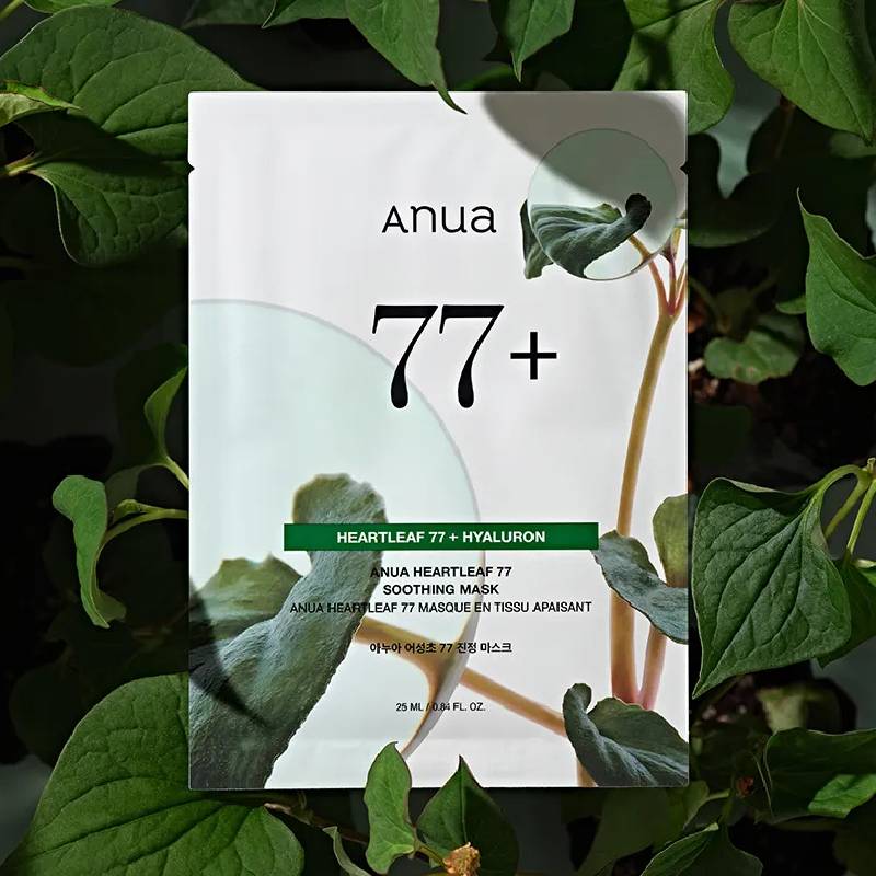 Anua Heartleaf 77 Soothing Mask 25ml x 10pcs