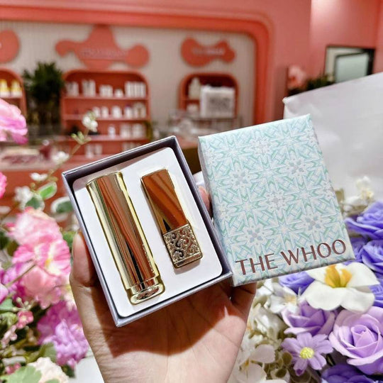 The history of Whoo Gongjinhyang Special Set (Glow Lip Balm 3.3g + Velvet Lip Rouge 1.3g)