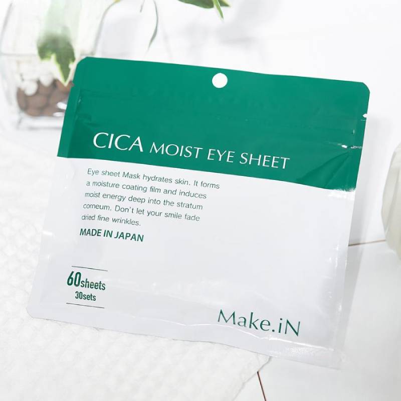 Make.iN CICA+ Moist Eye Sheet 60pcs/30 Pairs