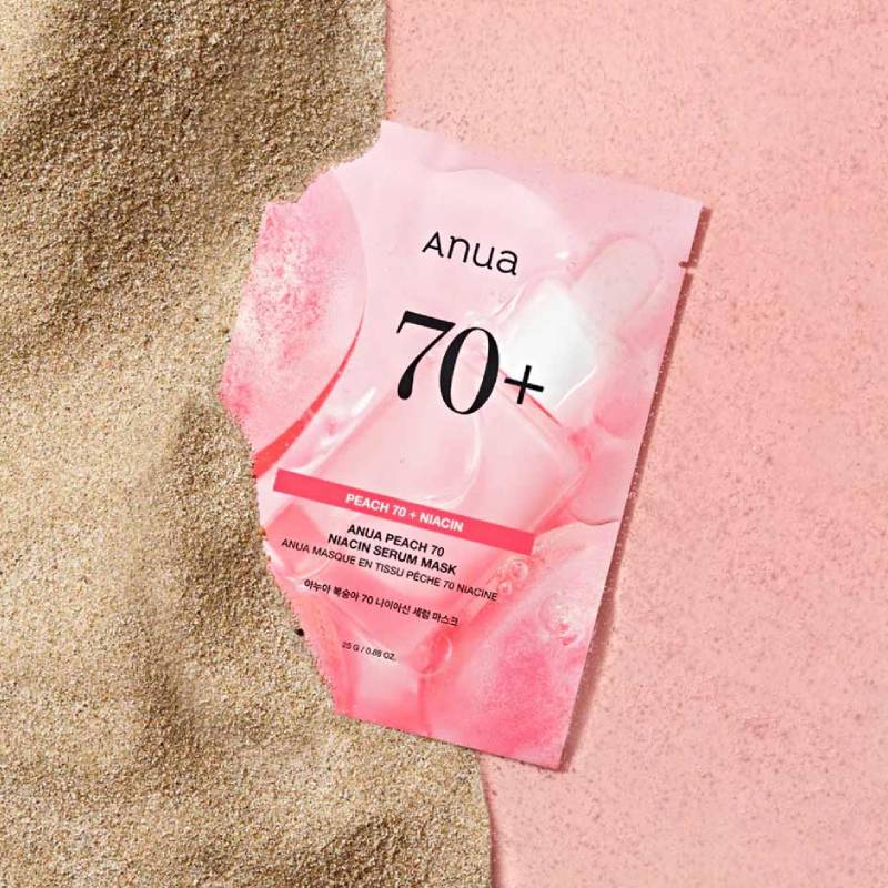Anua Persika 70 Niacin Serum Mask 25g × 10st