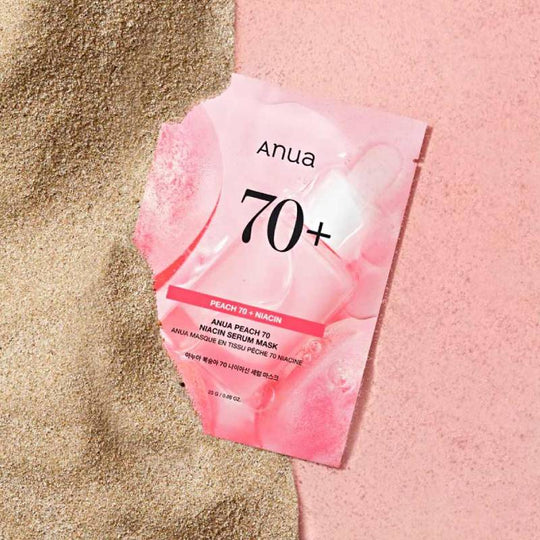 Anua Peach 70 Niacin Serum Mask 25g x 10pcs
