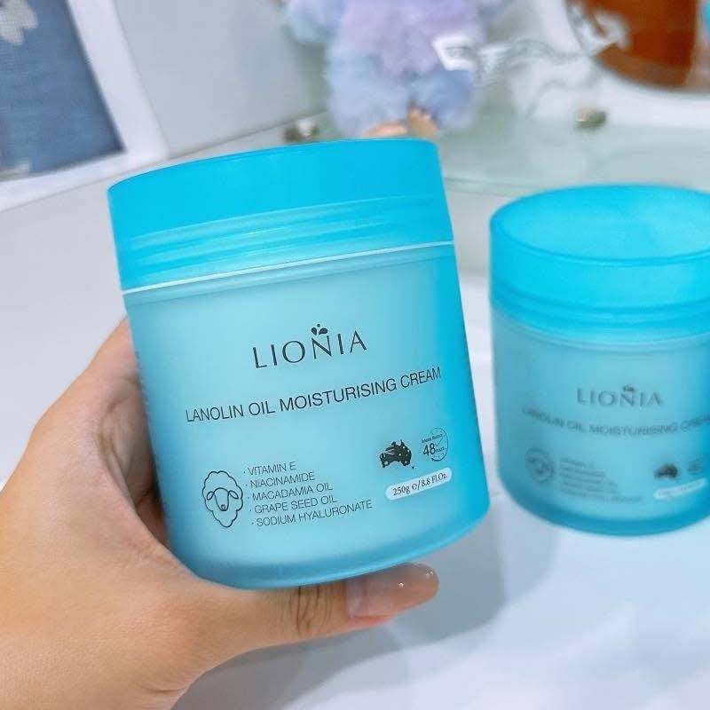LIONIA Lanolin Oil Moisturising Cream 250g
