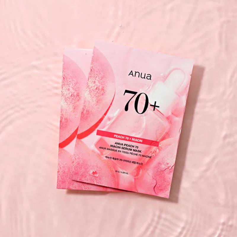Anua Persika 70 Niacin Serum Mask 25g × 10st
