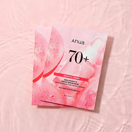 Anua Peach 70 Niacin Serum Mask 25g x 10pcs