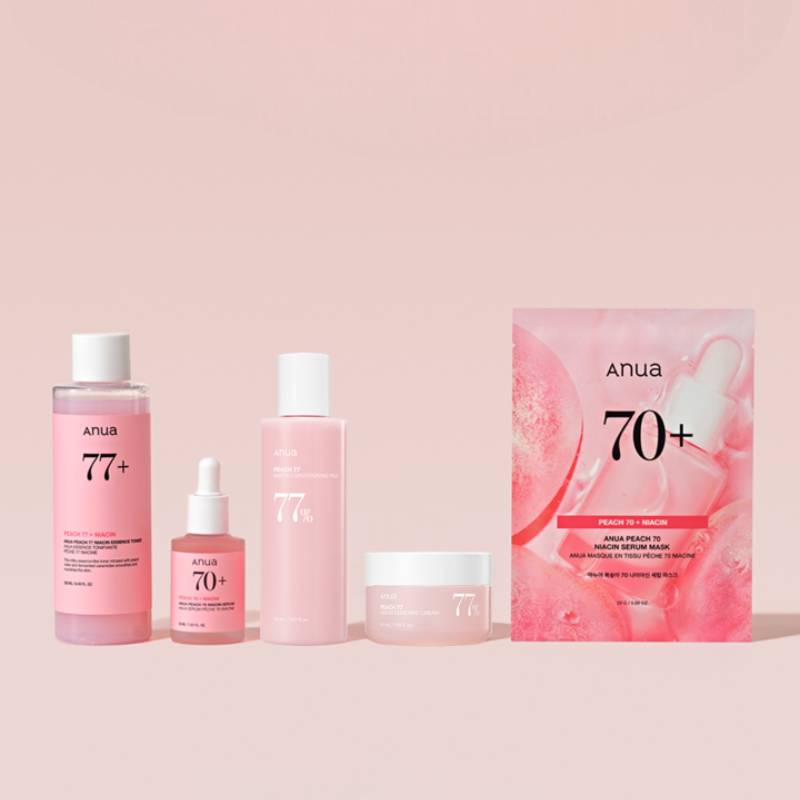Anua Persika 70 Niacin Serum Mask 25g × 10st