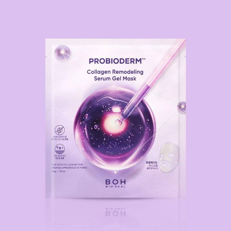 BIOHEAL BOH Probioderm Collagen Remodeling Serum Gel Mask 34g x 6pcs