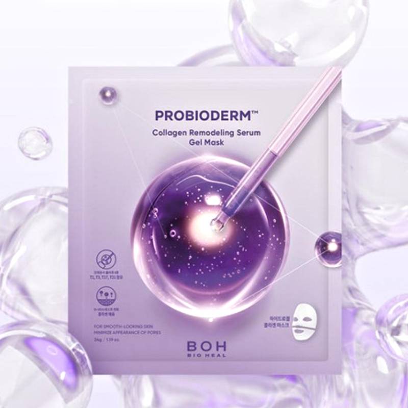BIOHEAL BOH Probioderm Collagen Remodeling Serum Gel Mask 34g x 6pcs