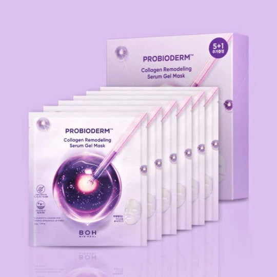 BIOHEAL BOH Probioderm Collagen Remodeling Serum Gel Mask 34g x 6pcs