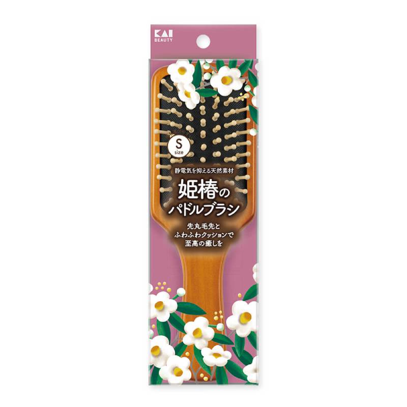 KAI Hime Tsubaki Paddle Brush (Size S) 1pc