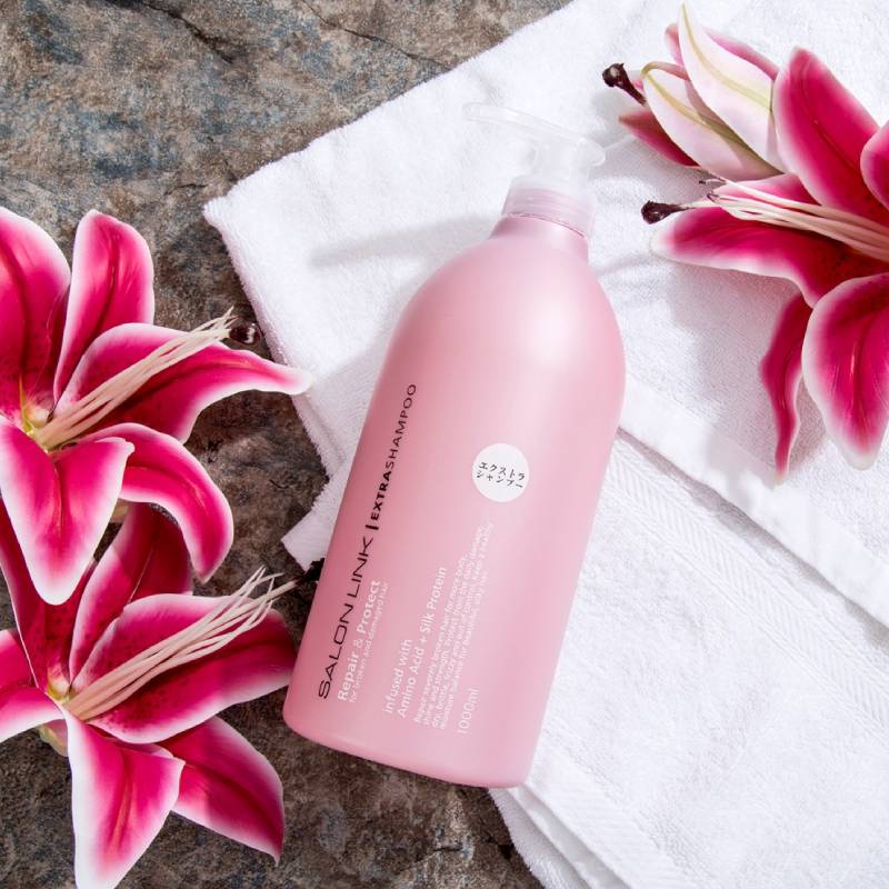 KUMANO COSME Salon Link Champô Extra Reparação e Proteção 1000 ml