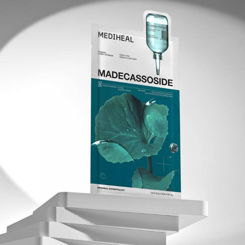 MEDIHEAL Madecassoside Essential Mask Blemish Repair 25ml x 10pcs